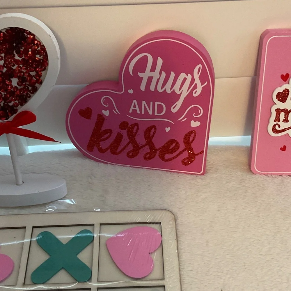 Heart and Love Party Decor Set